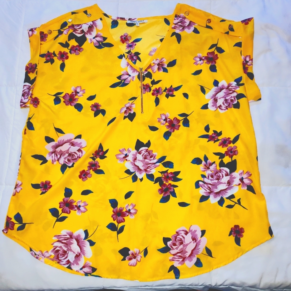 Speed Limit ladies shirt, size 1X